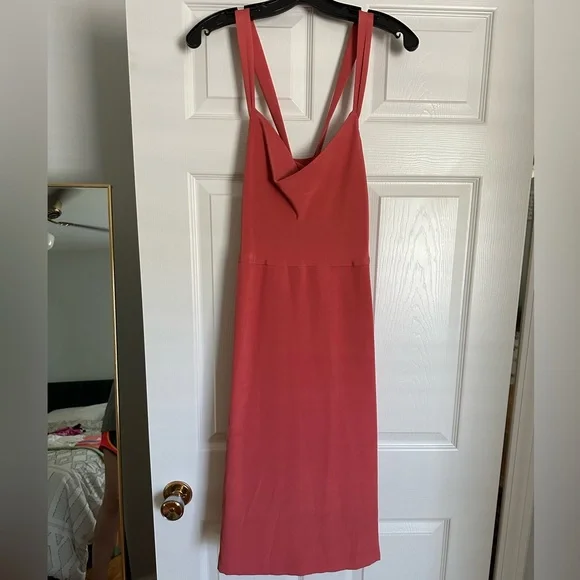 J Crew cowl neck, cross back dress - Picture 1 of 4